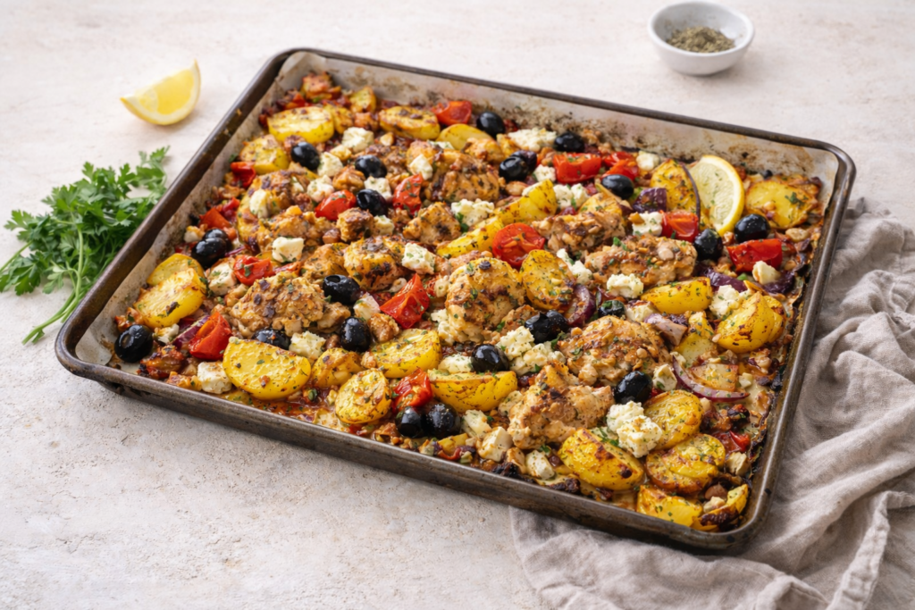 griekse-traybake-met-kip-aardappeltjes-en-feta